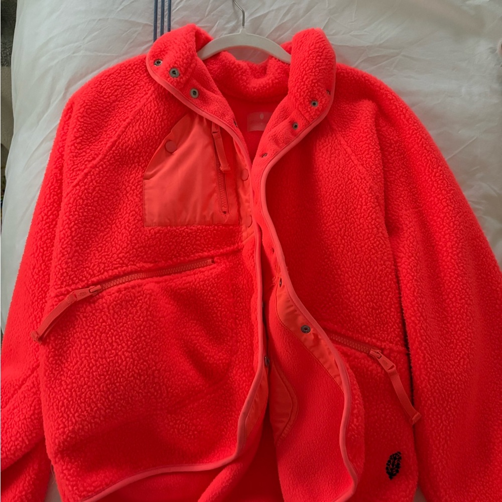 FP Movement Vibrant Orange/Pink jacket! - Picture 2 of 4